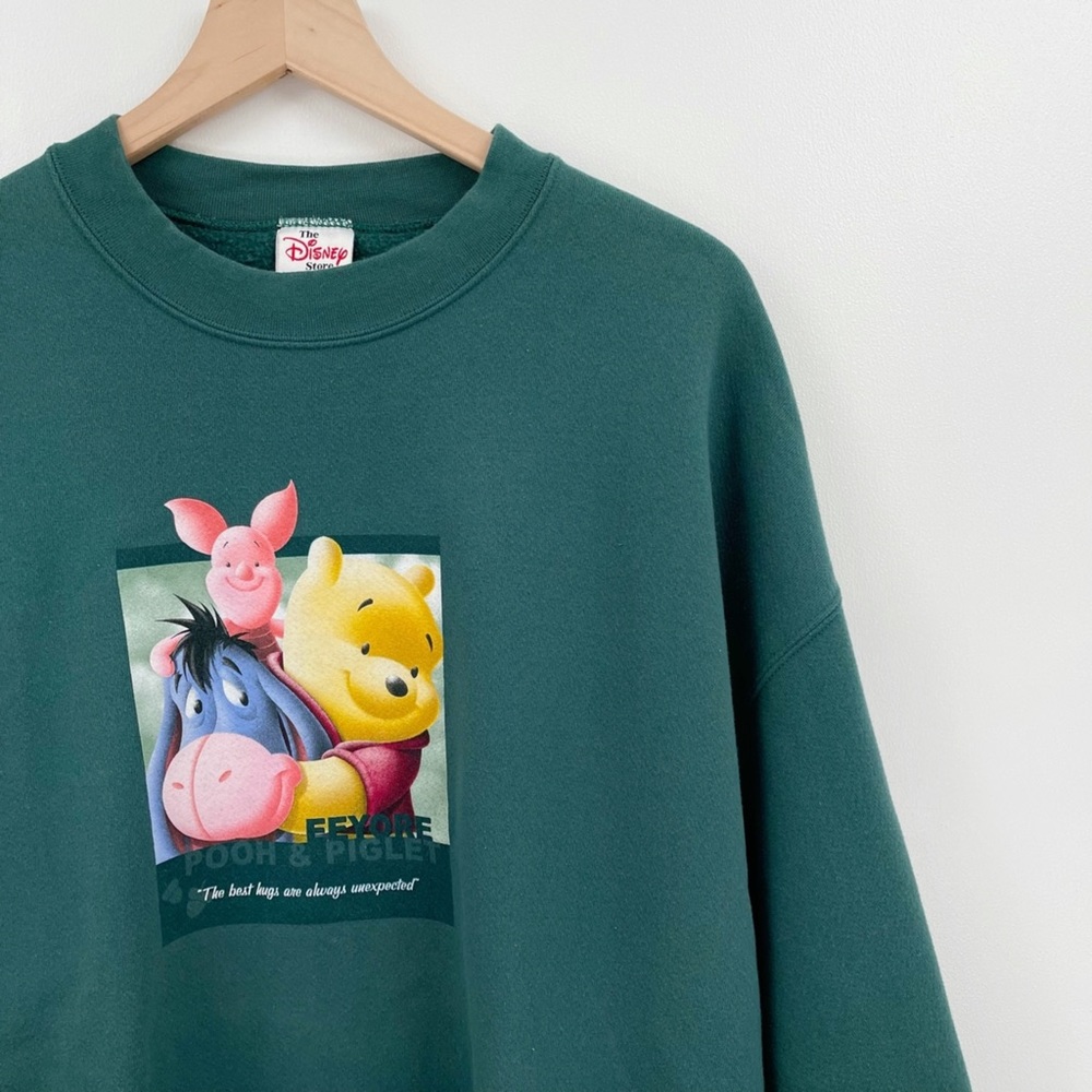 Vintage Disney Winnie The Pooh Crew Sweatshirt XXL - Picture 2 of 8